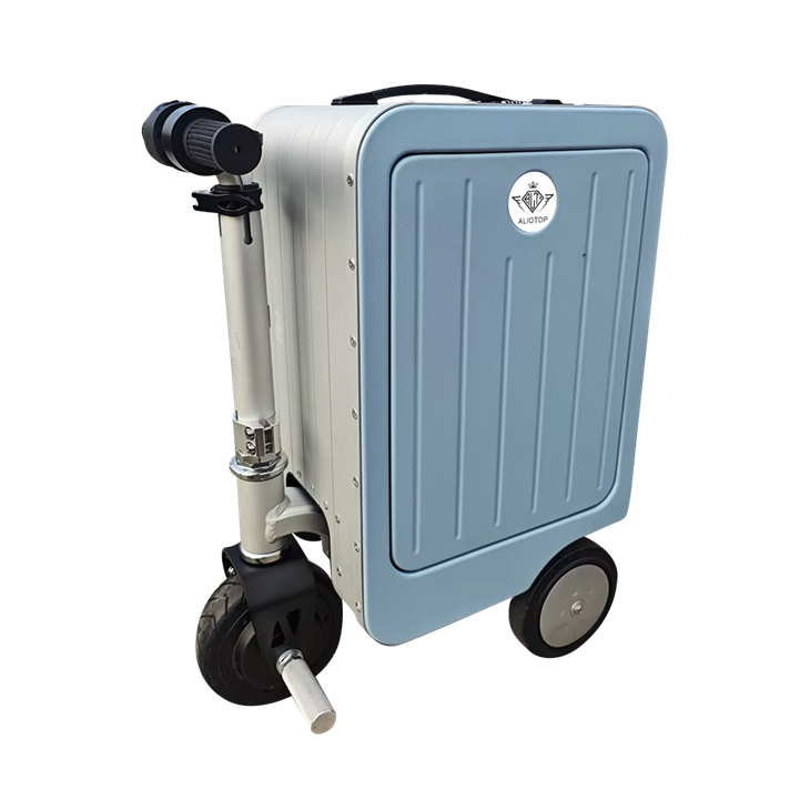 Blue Rideable Suitcase factory